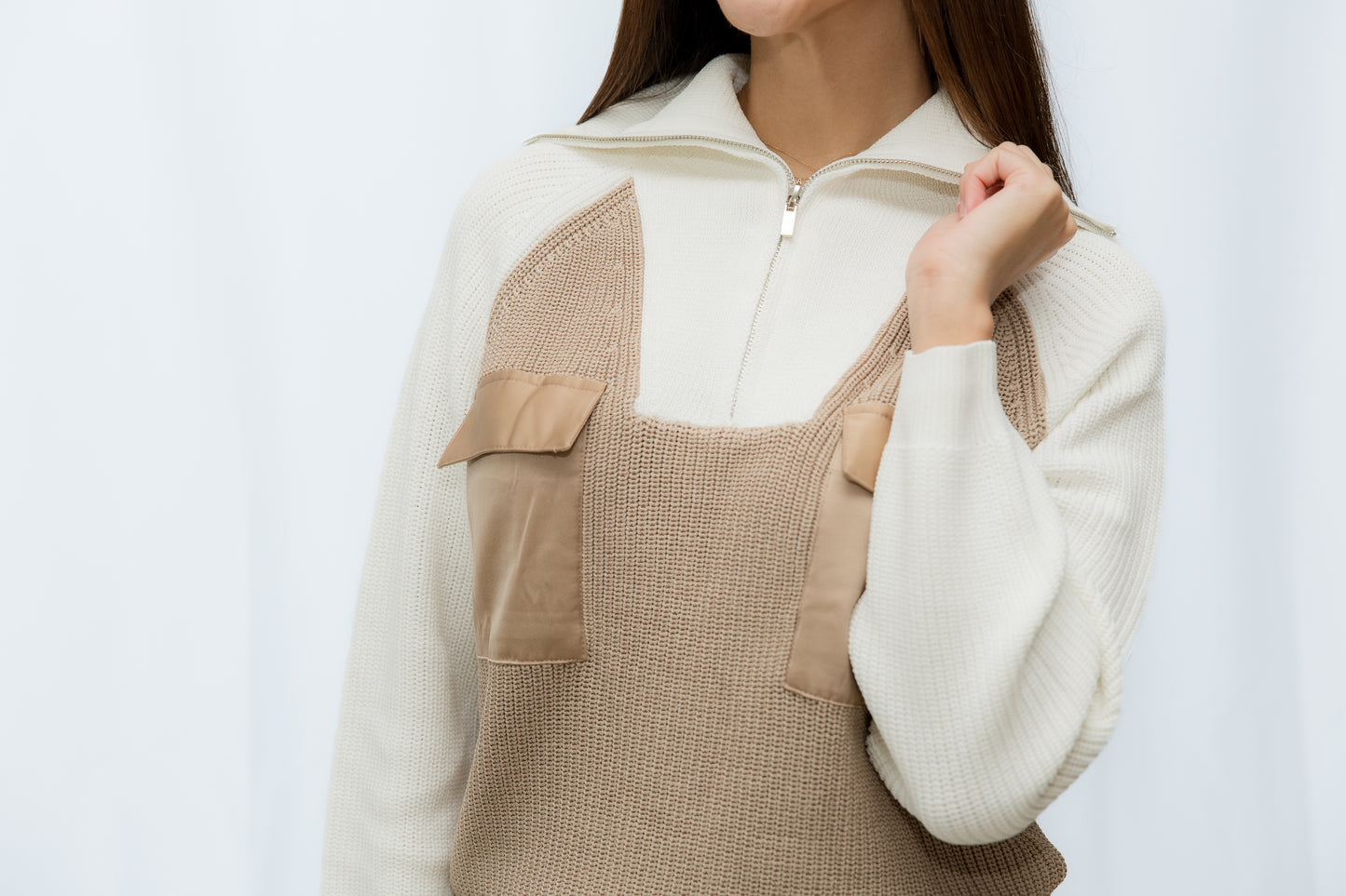 SWEATER BEIGE SET