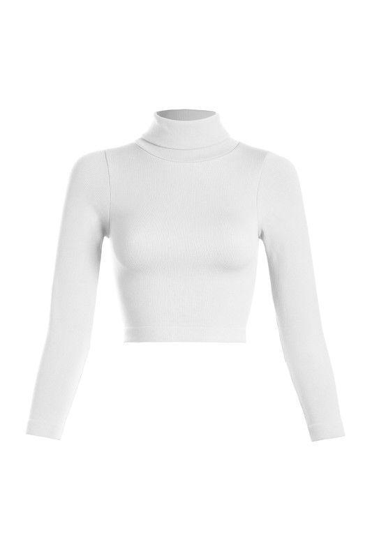 WHITE CROP TOP